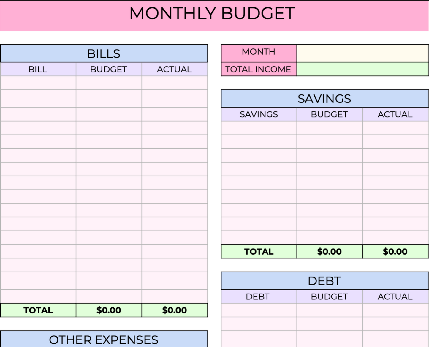 Ultimate Budgeting Bundle β Black Friday Exclusive 50% OFF SALE π