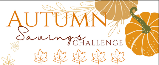 Autumn Savings Challenge – Save $1,500 in 30 Days! 🍁